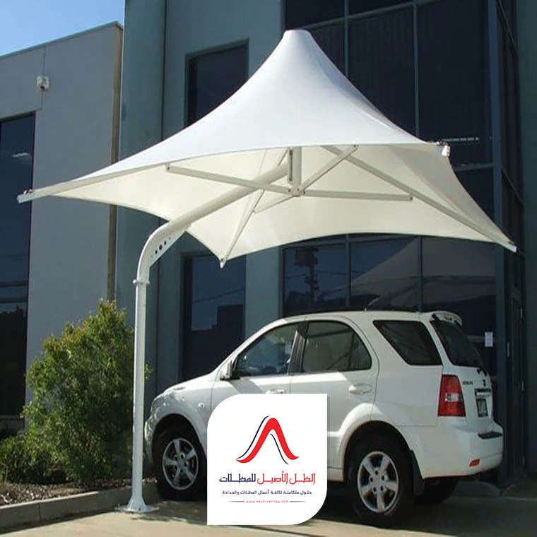 اشكال مظلات سيارات جدة