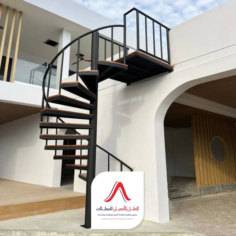 سلم درج حديد مكه