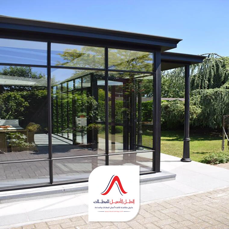 تصميم غرفة زجاجية مكة