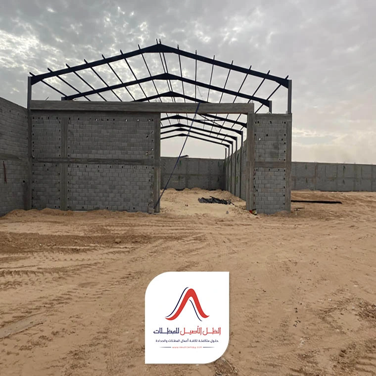 بناء مستودع هنجر جدة
