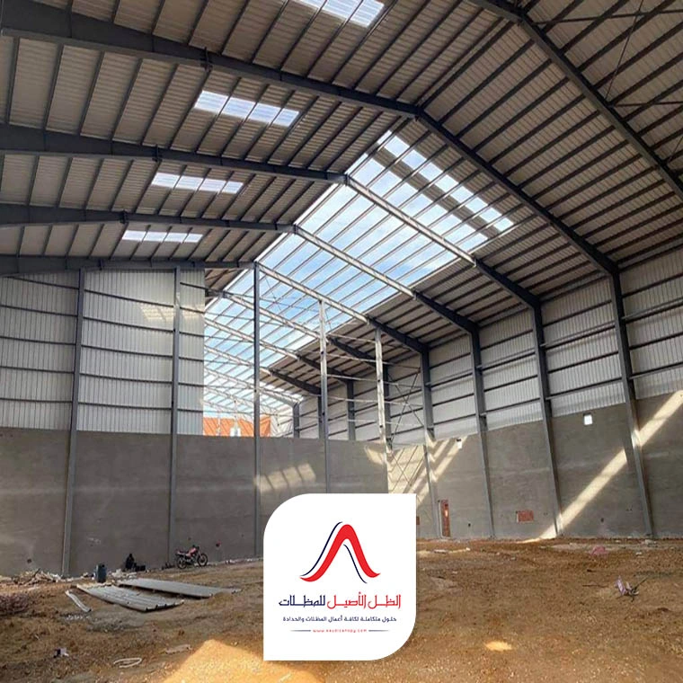 عمل هناجر حديد مكة