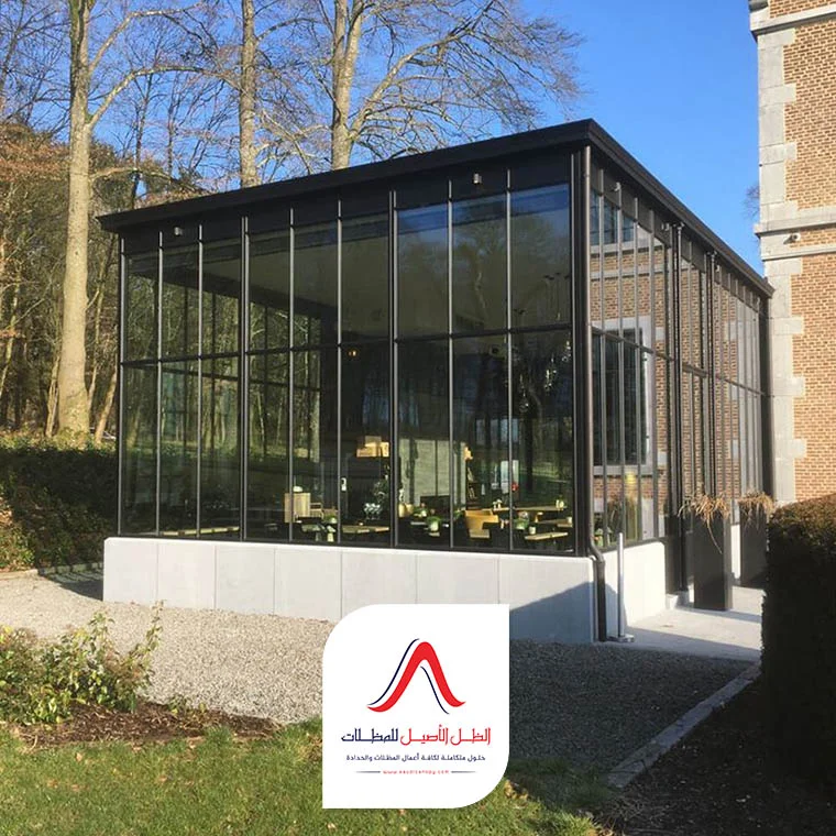 غرف زجاجيه للحدائق جدة