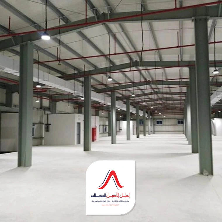 عمل هناجر حديد مكة