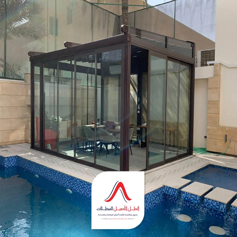 تركيب غرف زجاجية جدة