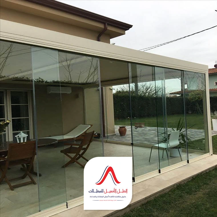 تصميم غرفة زجاجية مكة