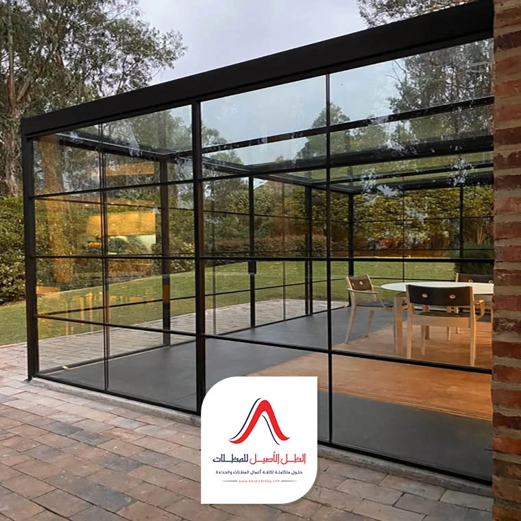 بناء غرفة زجاجية جدة