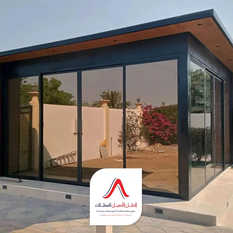 غرف زجاجيه للحدائق جدة