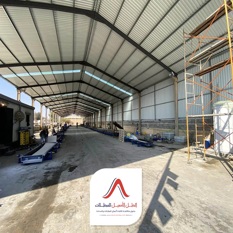 بناء مستودع هنجر جدة