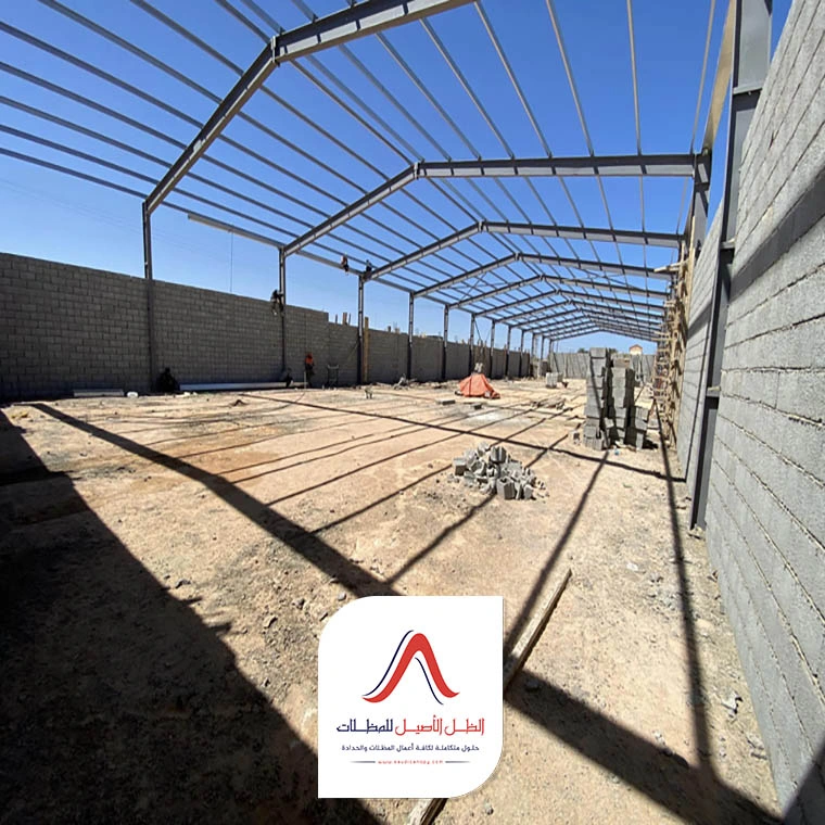 عمل هناجر حديد مكة