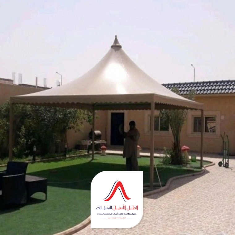 اشكال مظلات حدائق بجدة