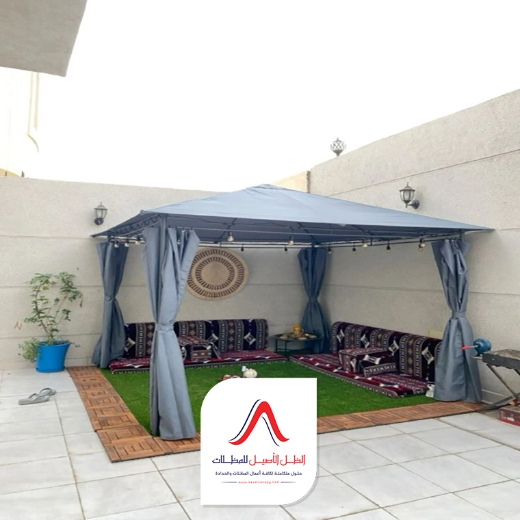 مظلات حدائق قماش في مكه