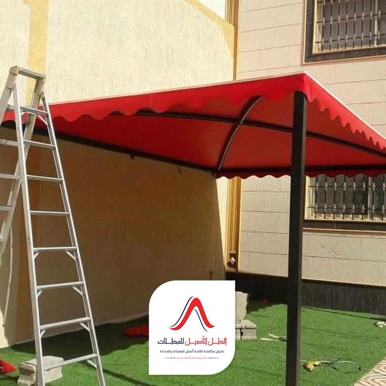 عمل مظلات الحدائق بمكة