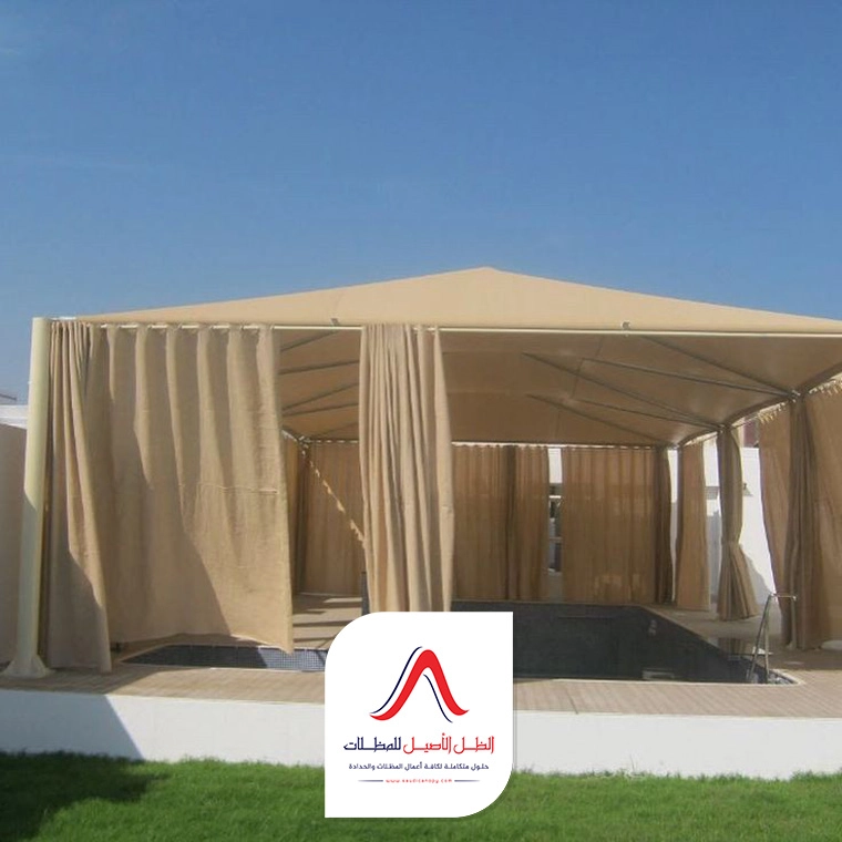 مظلات حدائق قماش في مكه