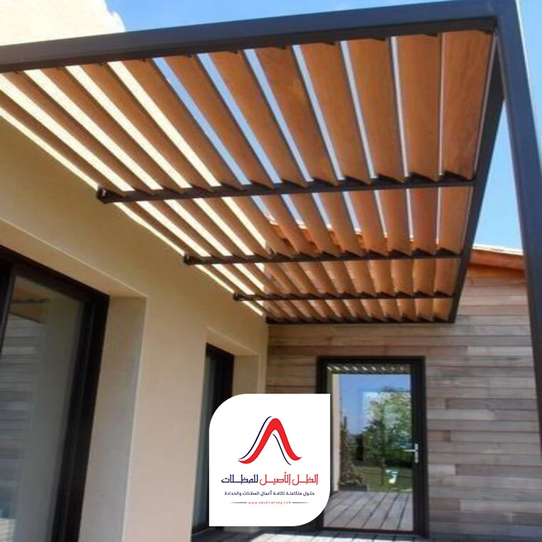 عمل مظلة خشبية مكه