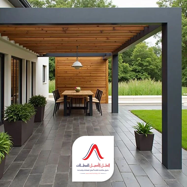 مظلات خشبية للسيارات مكة