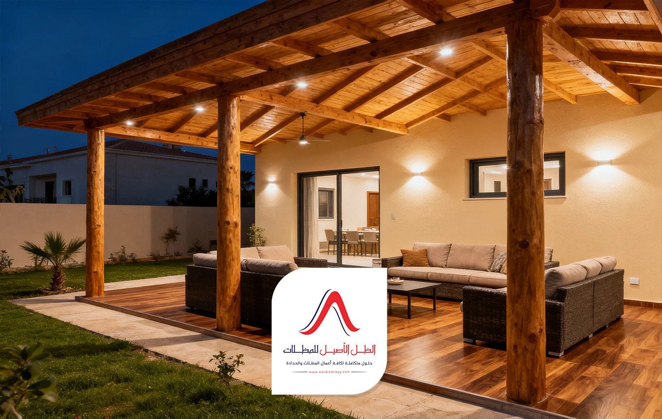 تركيب مظلات خشبية جدة