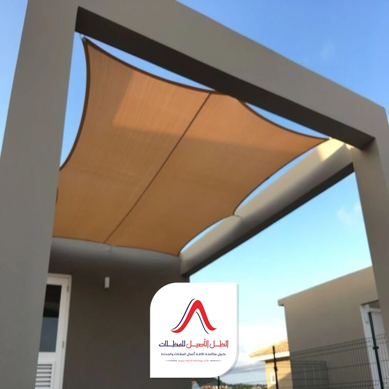 مظلات شد انشائي مثلثات مكه