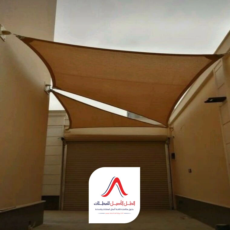مظلات شد انشائي مثلثات مكه