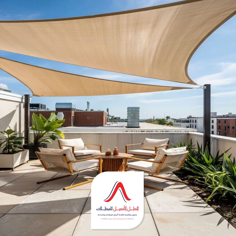 مظلات شد انشائي للحدائق جدة